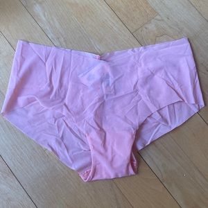 Peach ultra sheer panties NWT hiphugger hipster style Victoria’s Secret